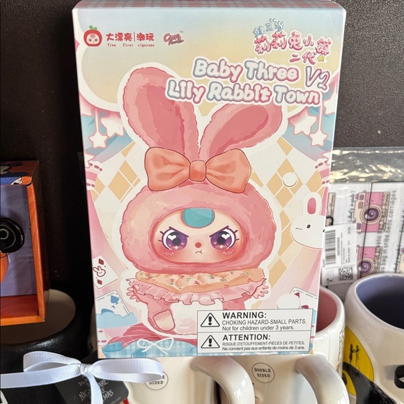 Baby Three Accessories - BABY THREE -Lily Rabbit Town V2- Plush